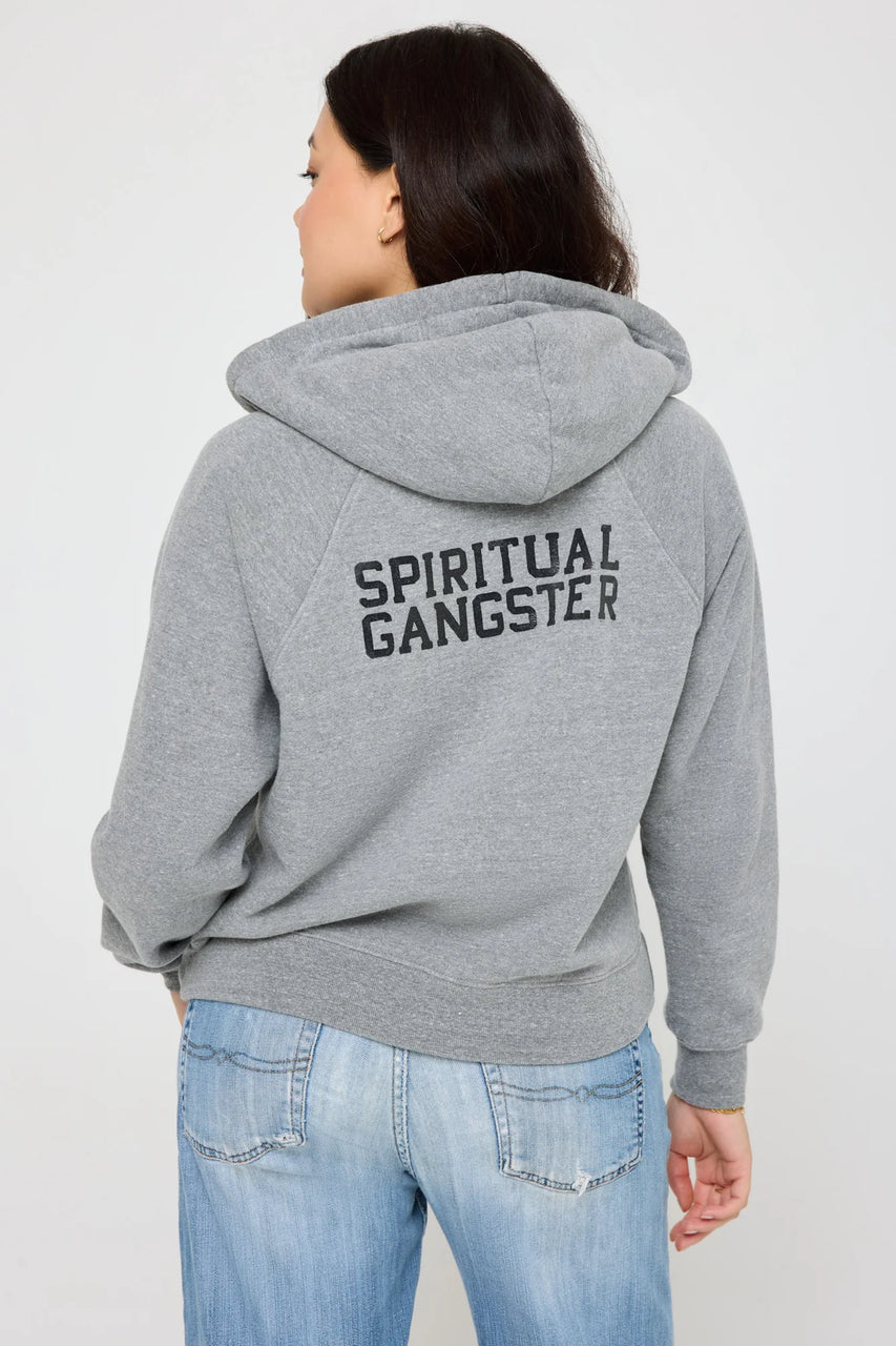 Everyday Zip Hoodie- Heather Grey