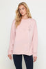 888 Dreamer Denver L/S Tee- Dusty Rose