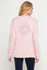 888 Dreamer Denver L/S Tee- Dusty Rose