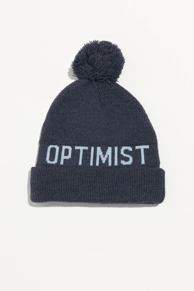 Eternal Optimist Pom Pom Beanie