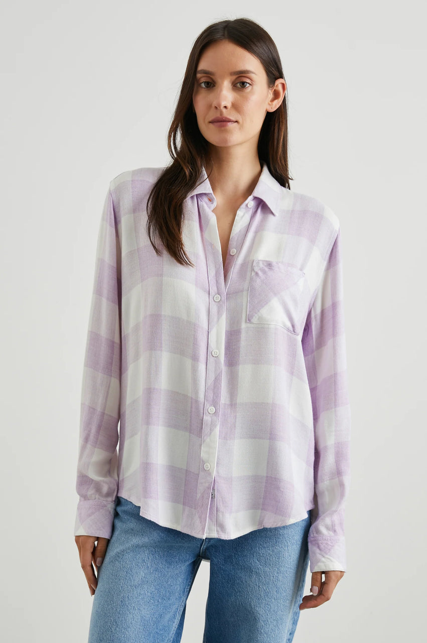 Hunter Shirt - Lavender Egret