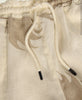 Hazel Ember Drizzle Linen Shorts