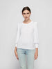 Loren Peasant Tee-White