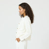 Beau-Lero Fringe Cardigan - Off White