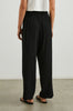 Leon Crop Pant - Black Gauze