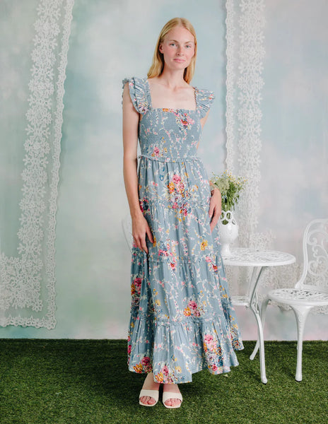 Gaya Dress - Powerscourt Garden Floral