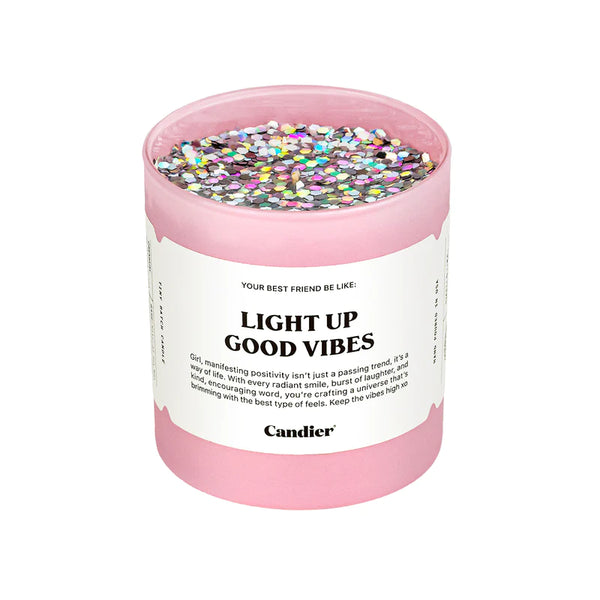 Light Up Good Vibes Candle