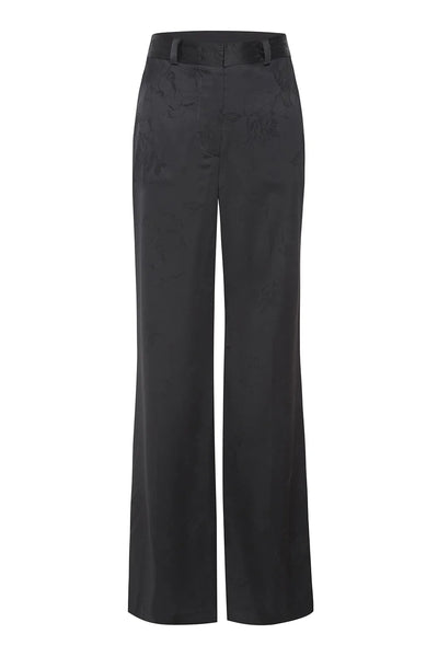 Remi Pant - Black Jacquard