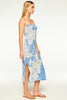 Matti Dress - Blue Hibiscus Flora