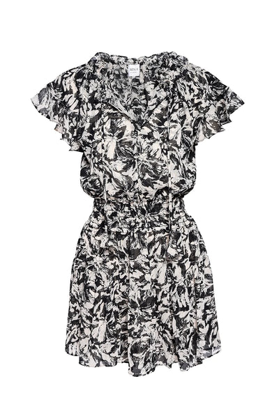 Natalia Dress- Tonal Abstract