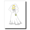 Pretty Bride Card