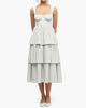 Corset Maxi Dress- White