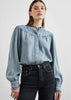 Alanna Blouse - Antique Indigo