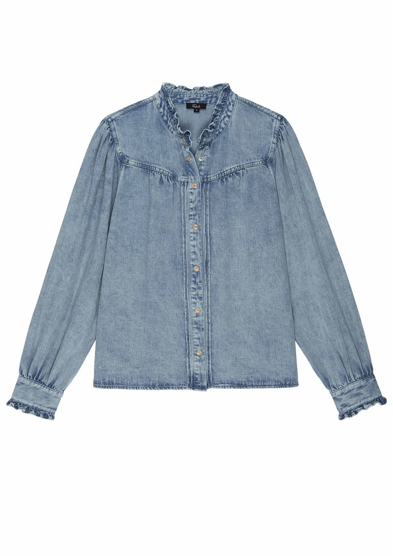 Alanna Blouse - Antique Indigo