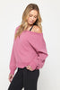 La Vida Off Shoulder - Pink Haze