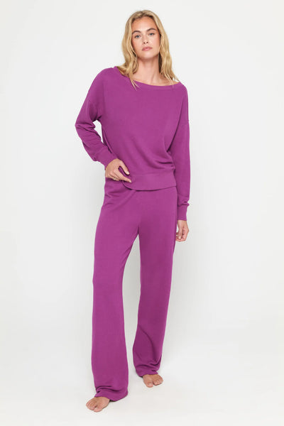 Joy Straight Leg Pant- Eclectic Amethyst