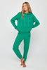 Seeing Eye Harper Crop Hoodie-  Jade