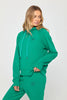 Seeing Eye Harper Crop Hoodie-  Jade