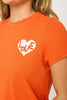 Heart Lila SS Tee - Tigerlily