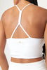 Bryn Seamless Crop Tank Solid - Bright White