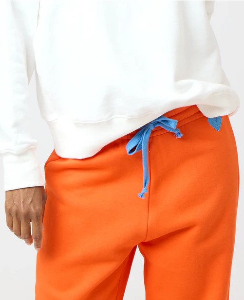 Weekend Barb Sweatpant - Aperol Orange