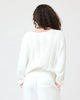 Patvee Sweater- White