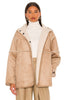 Albany Lux Sherpa Jacket - Sand