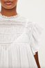 Inessa Cotton Lace Top -White