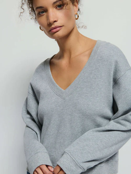 Wyatt Oversized Sweatshirt - Heather Grey