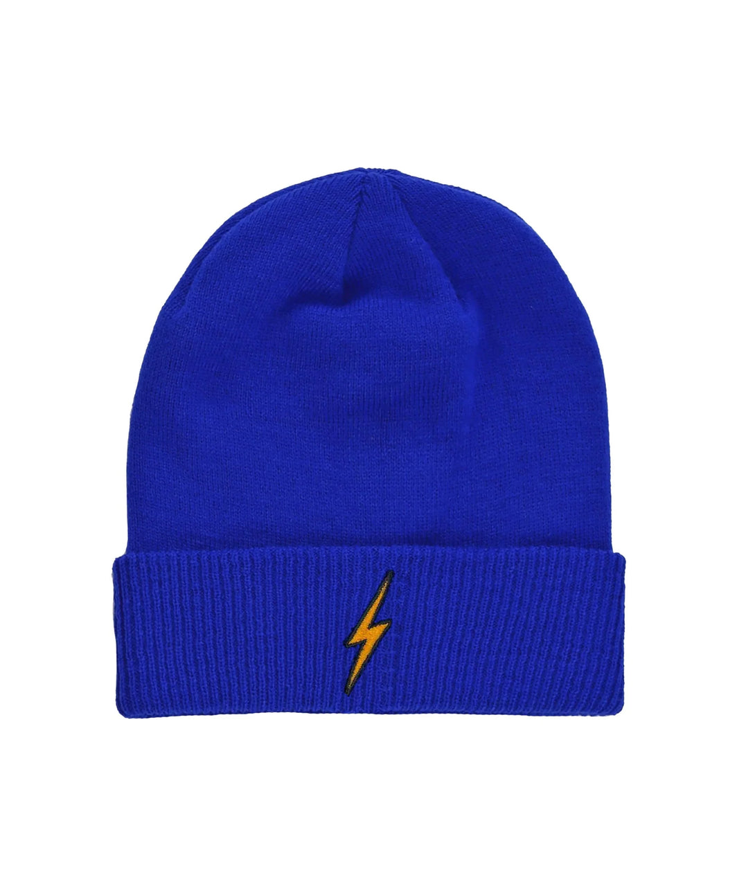 Bolt Rib Cuff Beanie- Royal Blue