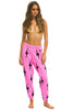 Bolt Stitch Repeat Sweatpants - Neon Pink/Black