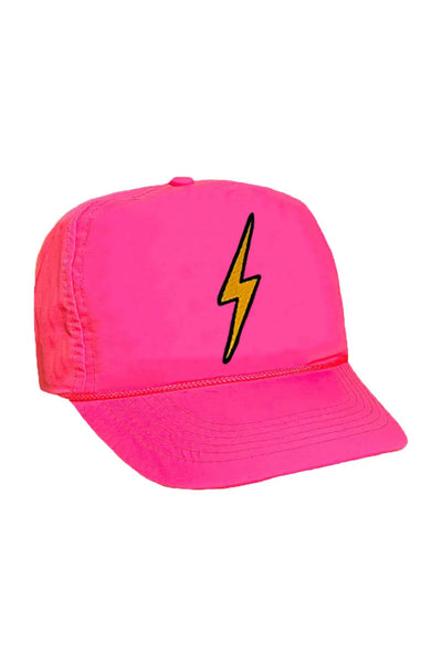 Bolt Vintage Nylon Trucker Hat - Neon Pink