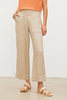 Dru Heavy Linen Pant - Khaki