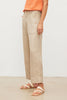 Dru Heavy Linen Pant - Khaki