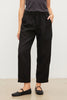 Jessie Heavy Linen Pant - Black