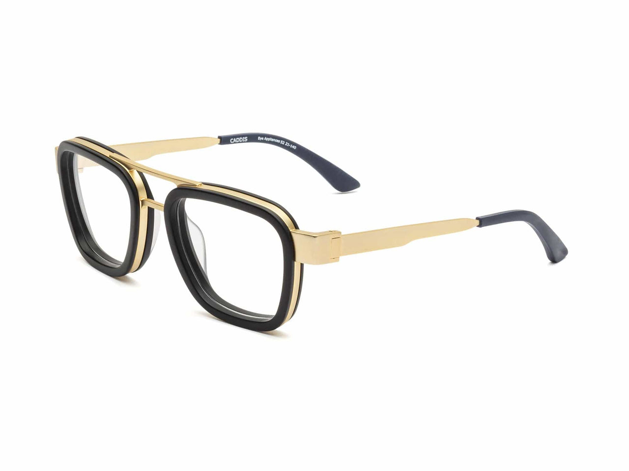 Bandit Reading Glasses - Matte Gold/Matte Black