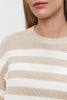 Lex Cotton Cashmere Top - Sable/Milk