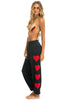 Heart Stitch 4 Women's Sweat pant- Charcoal