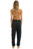 Heart Stitch 4 Women's Sweat pant- Charcoal