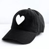 Imperfect Heart Hat - Black