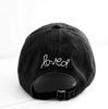 Imperfect Heart Hat - Black