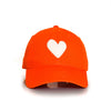 Imperfect Heart Hat - Aperol Orange