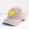 Imperfect Heart Hat - Sand