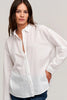 Devyn Button Up Shirt- White