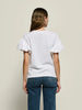 Camille Ruffle Sleeve Top - Optic White
