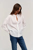 Devyn Button Up Shirt- White
