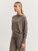 Kashmir Knit Top- Mocha