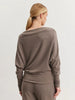 Kashmir Knit Top- Mocha