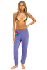 Logo Stitch Women's Sweat pant- Lavender