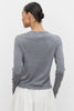 Roxy Cashmere L/S Top - Medium Heather Grey